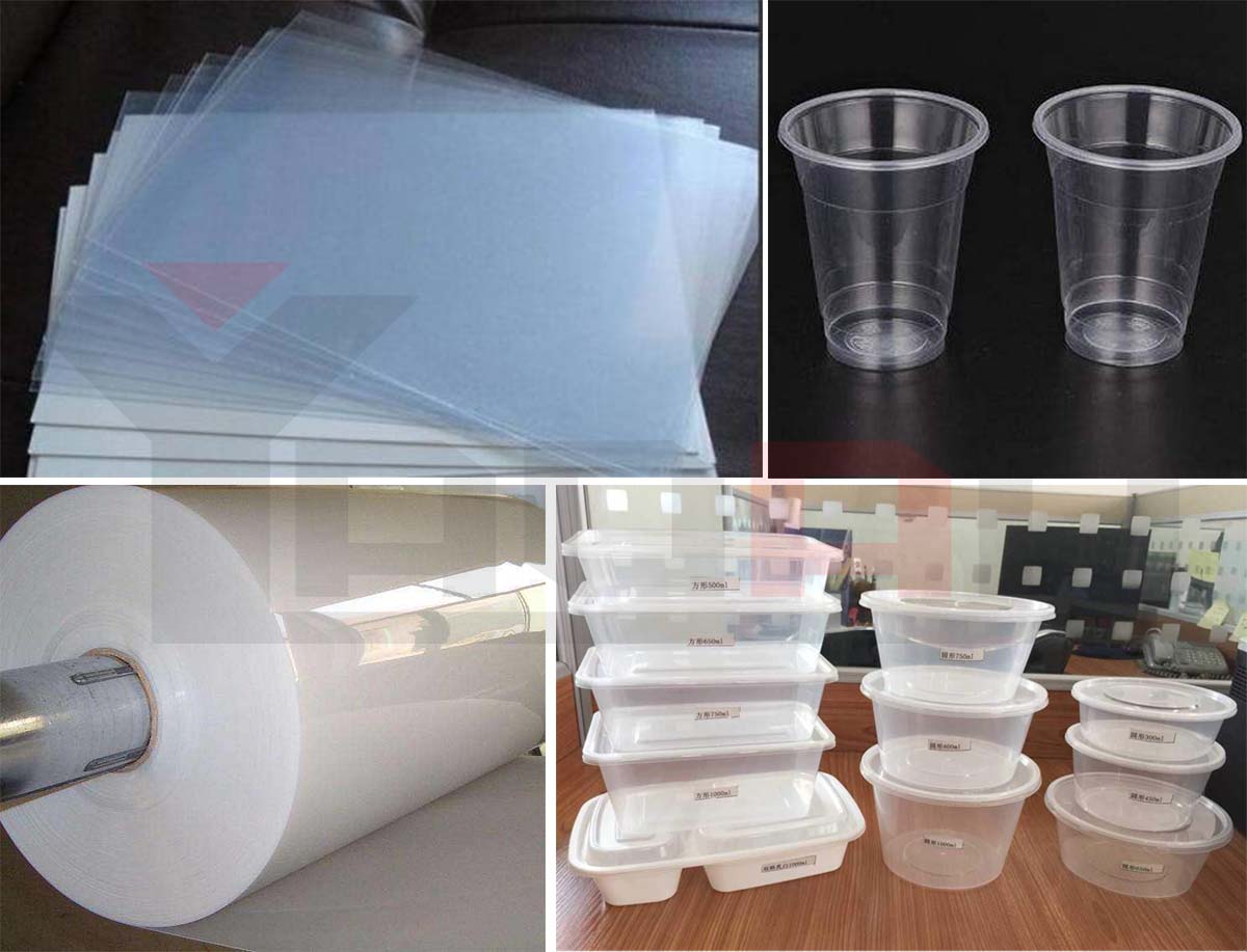 Cup food container thermoforming PP Sheet Extrusion Machine